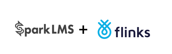 SparkLMS best loan origination software Third Party Integration with flinks