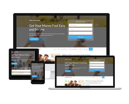 Responsive SparLMS template