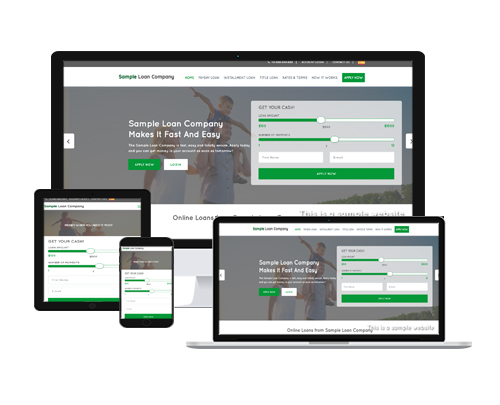 Responsive SparLMS template