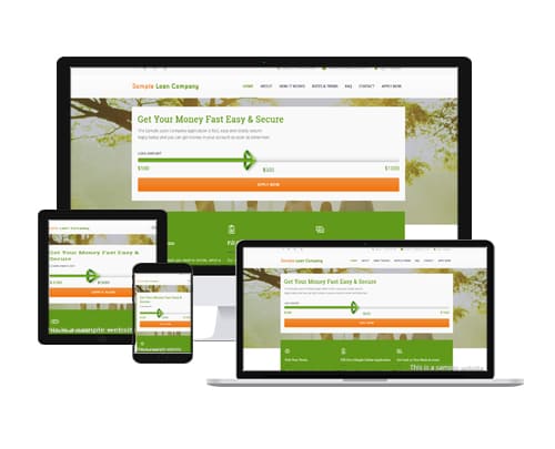 Responsive SparLMS template