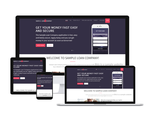 Responsive SparLMS template