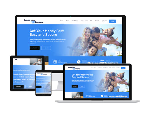 Responsive SparLMS template