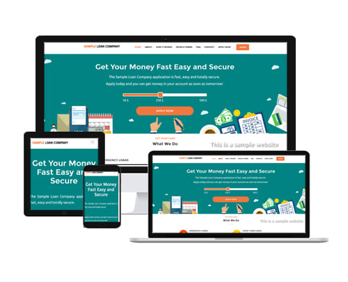Responsive SparLMS template