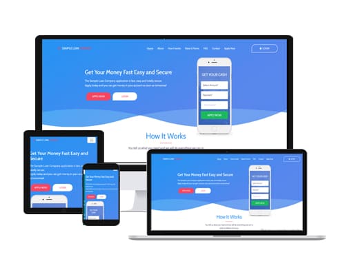Responsive SparLMS template