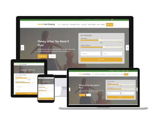 Responsive SparLMS template