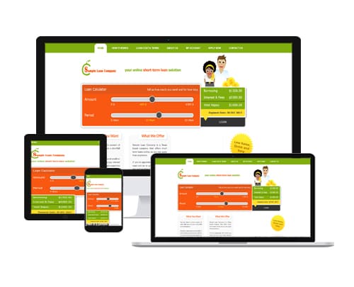Responsive SparLMS template