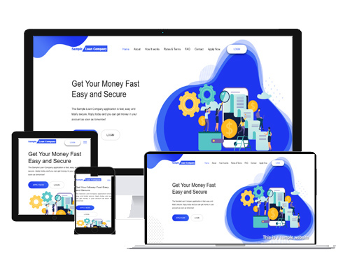 Responsive SparLMS template