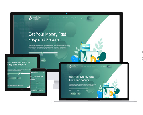Responsive SparLMS template