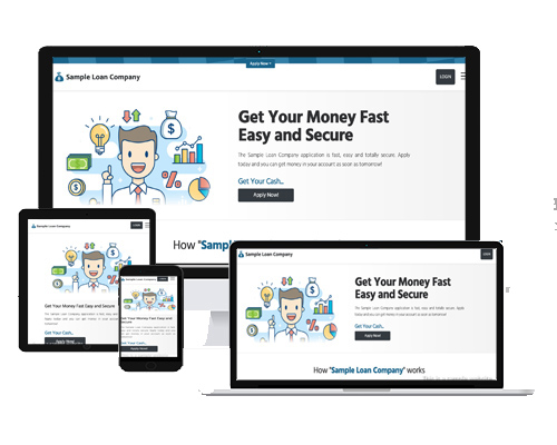 Responsive SparLMS template