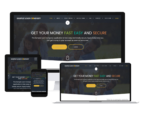 Responsive SparLMS template