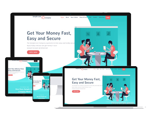 Responsive SparLMS template