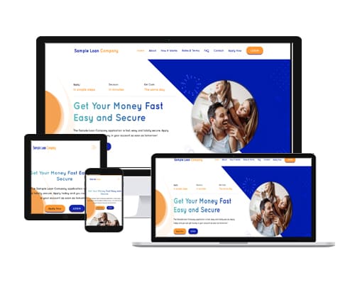 Responsive SparLMS template