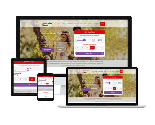 Responsive SparLMS template