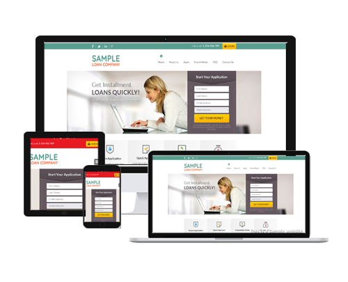 Responsive SparLMS template