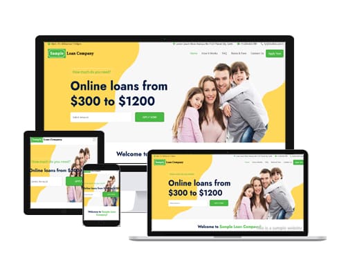 Responsive SparLMS template